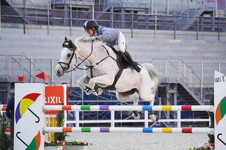 佐藤 泰 ビューティー号 明松寺馬事公苑 が中障害飛越競技b決勝を制する 全日本障害馬術大会 Part Showjumping Journal